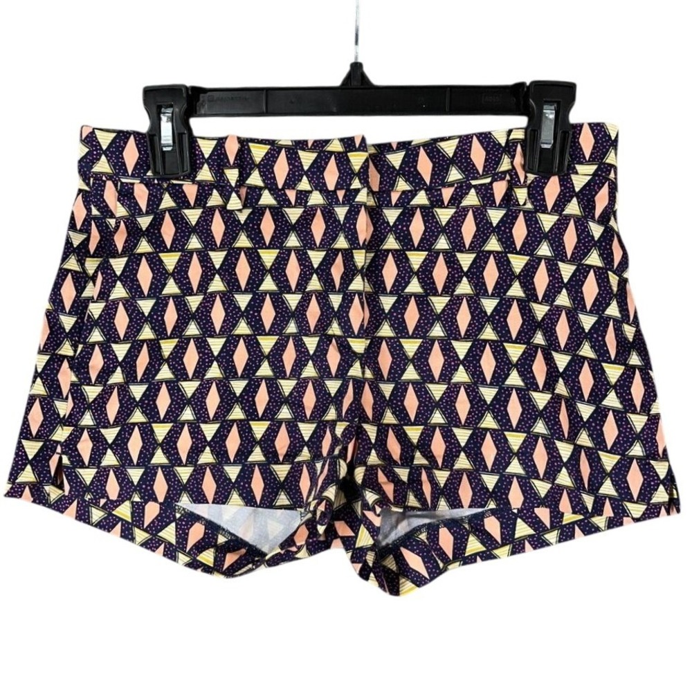 H&M‎ Shorts Womens 4 Chino Casual Twill Cotton Stretch Pockets Belt Loops